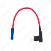 Picture of Auto Blade Fuse Holder Add-a-circuit TAP Adapter 5A/5A/30A Mini/Small/Medium ATM APM Blade Standard Car Fuse Box Wire