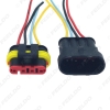Picture of Auto Car Waterproof 1/2/3/4/5/6 Pin Way Electrical Connector Plug Wire Harness Motorcycle AWG HID Socket Adapter