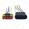 Picture of Auto Car Waterproof 1/2/3/4/5/6 Pin Way Electrical Connector Plug Wire Harness Motorcycle AWG HID Socket Adapter