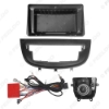 Picture of Car 9" Big Screen Head Unit Fascia Panel Frame With Console Multimedia Controller Knob CANbus Adapter For Mazda3/Axela 14-19