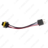 Picture of Car Headlight Lamp Wiring Socket Adapter H11 To H4 Connector Plug Auto Light Wire Cable