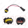 Picture of Car Headlight Lamp Wiring Socket Adapter From H11 To AMP Superseal 1.5mm 2-Pin Connector Plug Auto Light Wire Cable