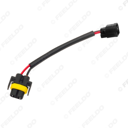 Picture of Car Headlight Lamp Wiring Socket Adapter For Honda Civic Plug To H11 Connector Plug Auto Light Wire Cable