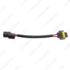 Picture of Car Headlight Lamp Wiring Socket Adapter For Mitsubishi D2 To H11 Connector Plug Auto Light Wire Cable