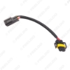 Picture of Car Headlight Lamp Wiring Socket Adapter For Mitsubishi D2 To H11 Connector Plug Auto Light Wire Cable