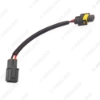 Picture of Car Headlight Lamp Wiring Socket Adapter For Mitsubishi D2 To H11 Connector Plug Auto Light Wire Cable