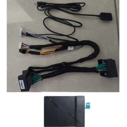 Picture of Car 16pin Power Wiring Harness Adapter Canbus For LZ Benz GLK