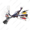 Picture of Car 16pin Power Cord Wiring Harness Adapter With Canbus For Prado/Highlander/Harrier/Corolla Cross/Frontlander Installation Head Unit
