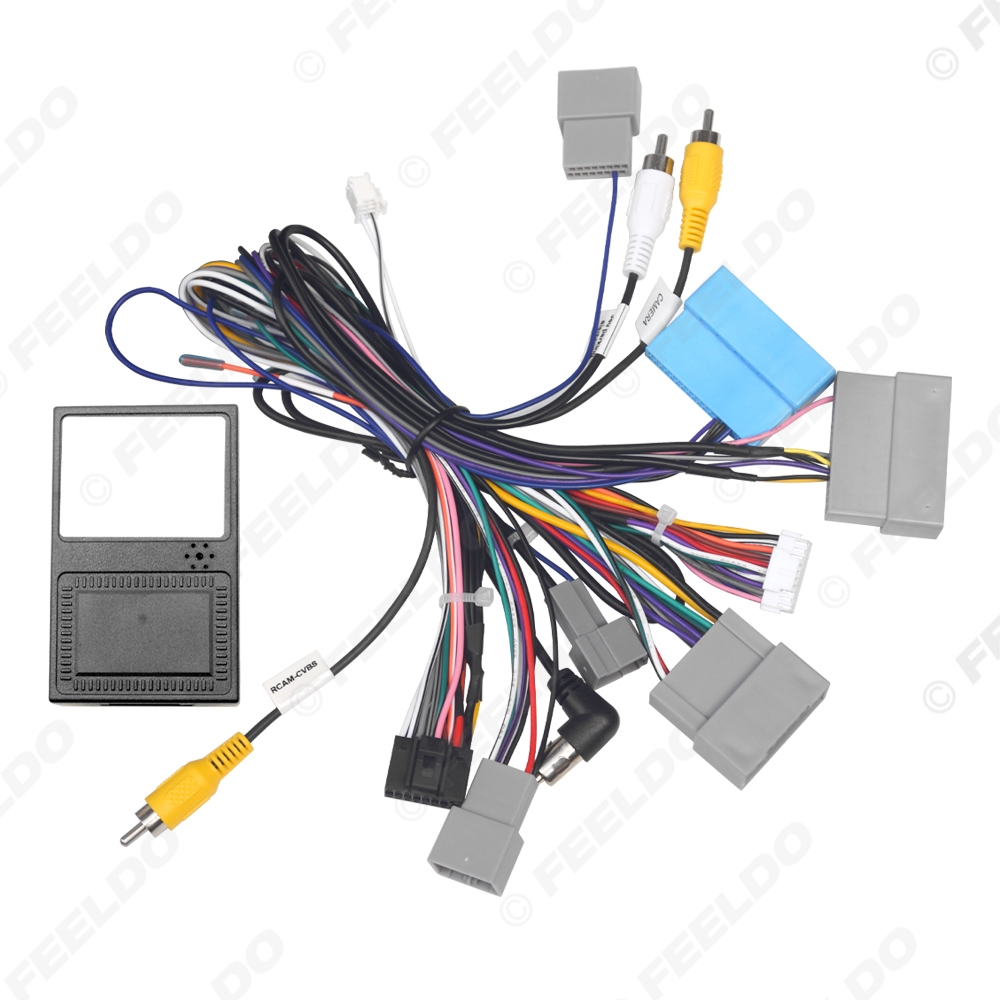 Picture of Car 16pin Power Cord Wiring Harness Adapter With Canbus For Honda Accord 10G (18-19) Installation Head Unit