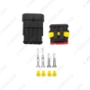 Picture of Auto Waterproof 1/2/3/4/5/6 Pin Way Electrical Wire Connector Plug Car Motorcycle Marine HID AWG Socket