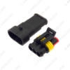 Picture of Auto Waterproof 1/2/3/4/5/6 Pin Way Electrical Wire Connector Plug Car Motorcycle Marine HID AWG Socket