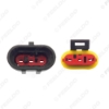 Picture of Auto Waterproof 1/2/3/4/5/6 Pin Way Electrical Wire Connector Plug Car Motorcycle Marine HID AWG Socket