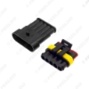 Picture of Auto Waterproof 1/2/3/4/5/6 Pin Way Electrical Wire Connector Plug Car Motorcycle Marine HID AWG Socket