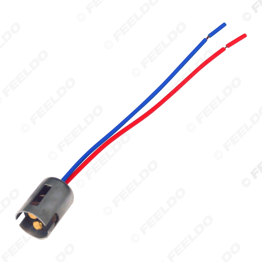 Picture of Car LED Bulb Socket Holder 1157 BA15D Brake Signal Light Lamp Socket Base Connector With Wire Cable