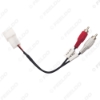 Picture of Car 12-pin AUX Video Adapter Wiring Cable For Nissan Original Factory Auto AUX Video Input Wire