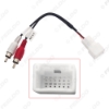 Picture of Car 12-pin AUX Video Adapter Wiring Cable For Nissan Original Factory Auto AUX Video Input Wire
