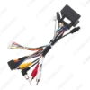 Picture of Car 16pin Power Cord Wiring Harness Adapter With Canbus Box For Volkswagen Touareg (11-17) Installation Head Unit