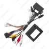 Picture of Car 16pin Power Cord Wiring Harness Adapter With Canbus Box For Volkswagen Touareg (11-17) Installation Head Unit
