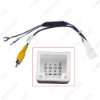 Picture of Car Parking Reverse Wire Adapter 8Pin Male Video Plug RCA Cable With 12V-6V Power Convertor Board For Toyota Car Models