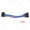Picture of Car CD Radio Audio Wiring Harness Adapter for Volkswagen Golf 6/Golf 7/MOQ/Skoda Auto Double-Head Units Wire Cable