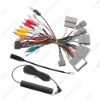Picture of Car 16pin Power Cord Wiring Harness Adapter With Canbus Box USB/Radio Antenna For Honda Pilot 2016 Installation Head Unit