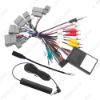 Picture of Car 16pin Power Cord Wiring Harness Adapter With Canbus Box USB/Radio Antenna For Honda Pilot 2016 Installation Head Unit