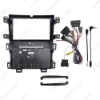 Picture of Car Audio Fascia Frame Adapter With Power Harness For Ford Edge (11-14) 9" Big Screen Dash Fitting Panel Frame Kit