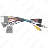 Picture of Car 16pin Power Cord Wiring Harness Adapter For Honda City 2014-2020 OEM Radio Wire Installation Head Unit