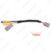 Picture of Car Parking Reverse Wire Adapter 8Pin Male Video Plug RCA Cable For Mitsubishi Outlander